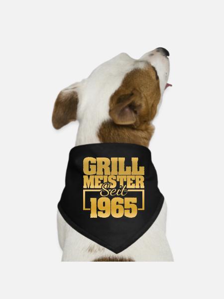 1965 - Dog Bandana - black - Front
