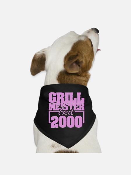 2000 - Hunde-Bandana - Schwarz