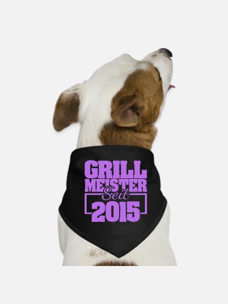 2015 - Hunde-Bandana - Schwarz - Vorne