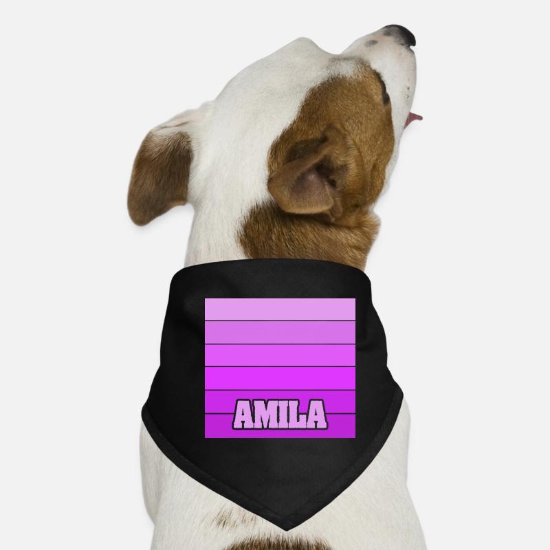 Maiden's name Amila Dog Bandana