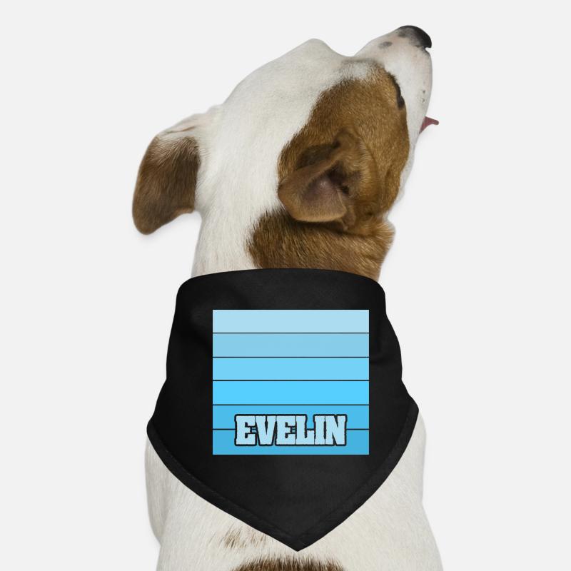 Evelin as a woman's name Dog Bandana
