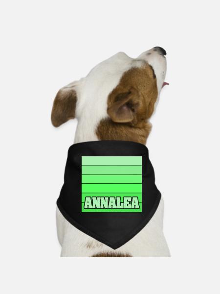 Gift idea Annalea - Dog Bandana - black - Front