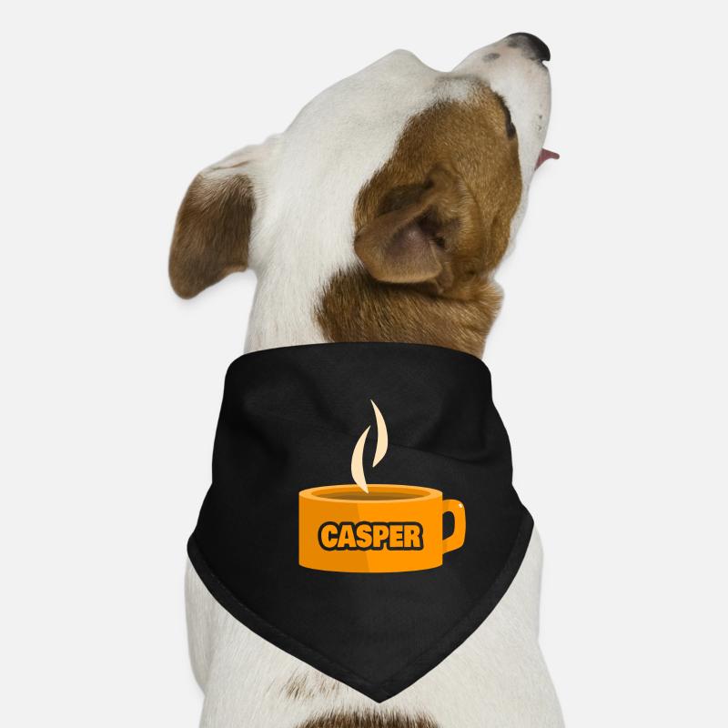 Casper als Teetasse Hunde-Bandana
