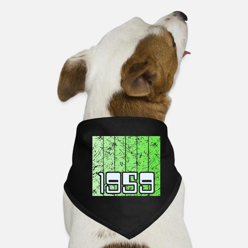 Grün 1959 Hunde-Bandana