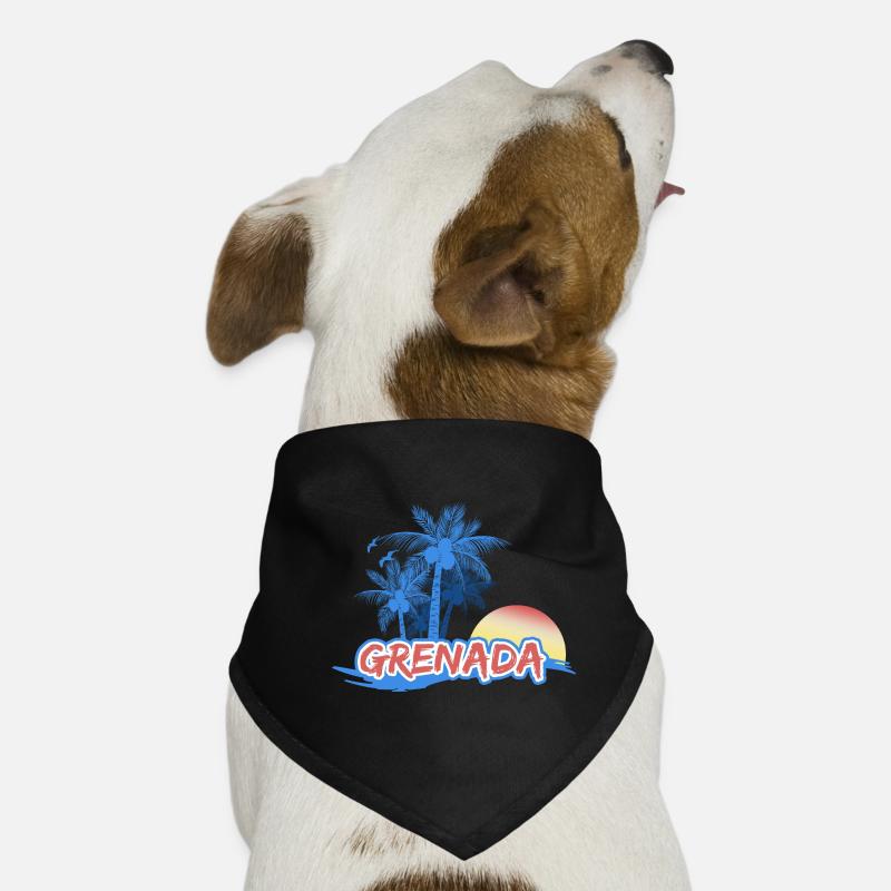 Plage Grenade Bandana pour chien
