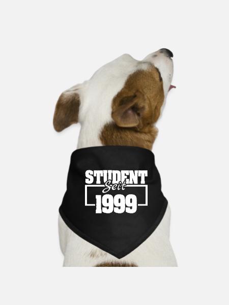 1999 1999 - Dog Bandana - black - Front
