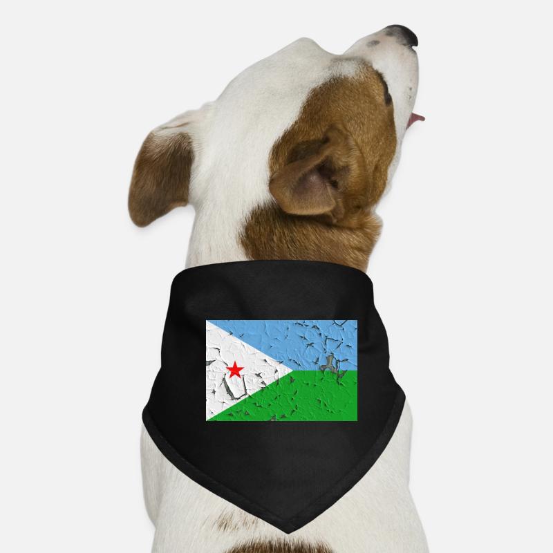 Dschibuti als Dschibuti Hunde-Bandana