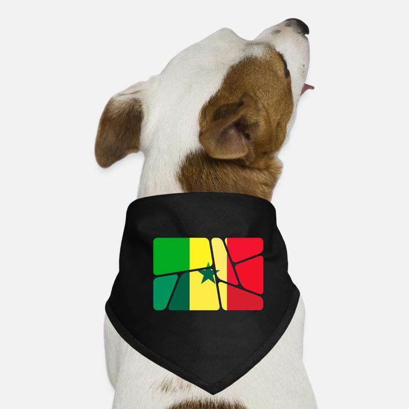 Sénégal Bandana pour chien