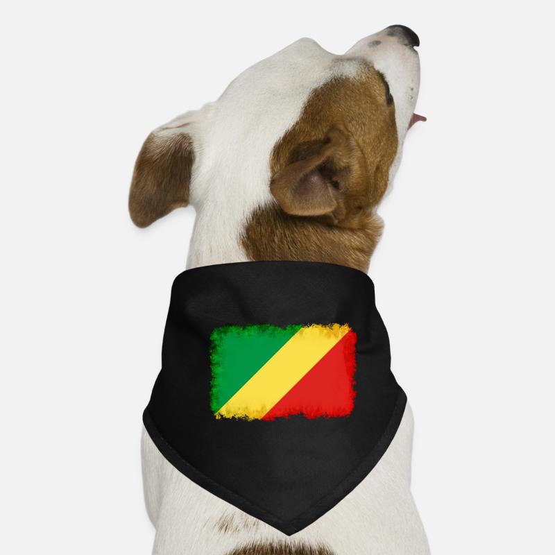République du Congo Bandana pour chien