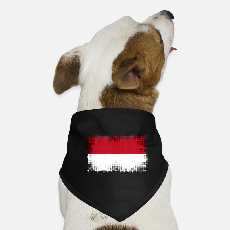 Indonésie Bandana pour chien