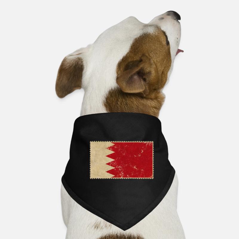 Bahrain Hunde-Bandana