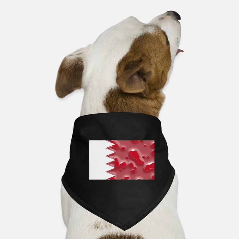Cadeau pour Bahreïn Bandana pour chien