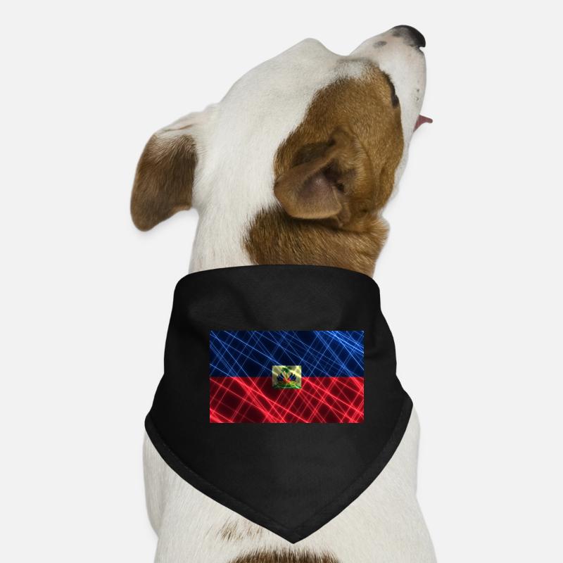 Pays: Haïti Bandana pour chien