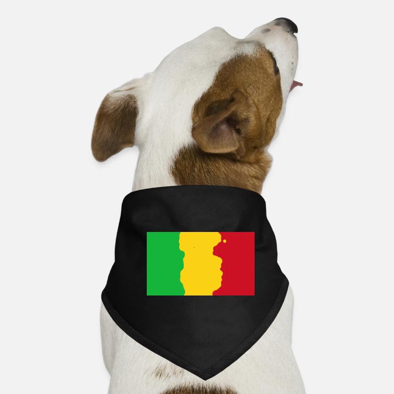 Mali - Hunde-Bandana - Schwarz