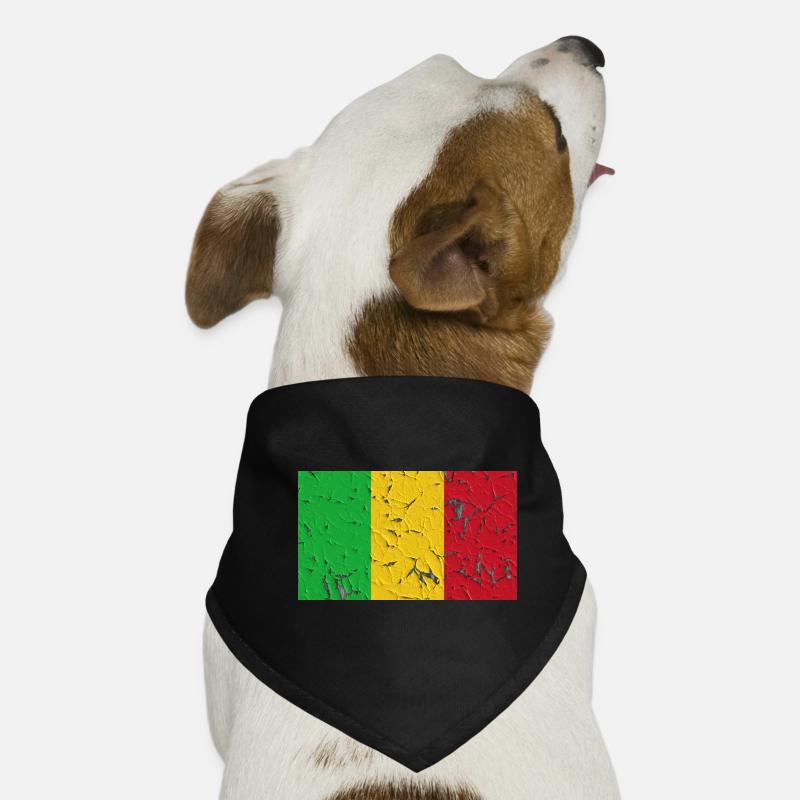 Mali - Bandana pour chien - noir