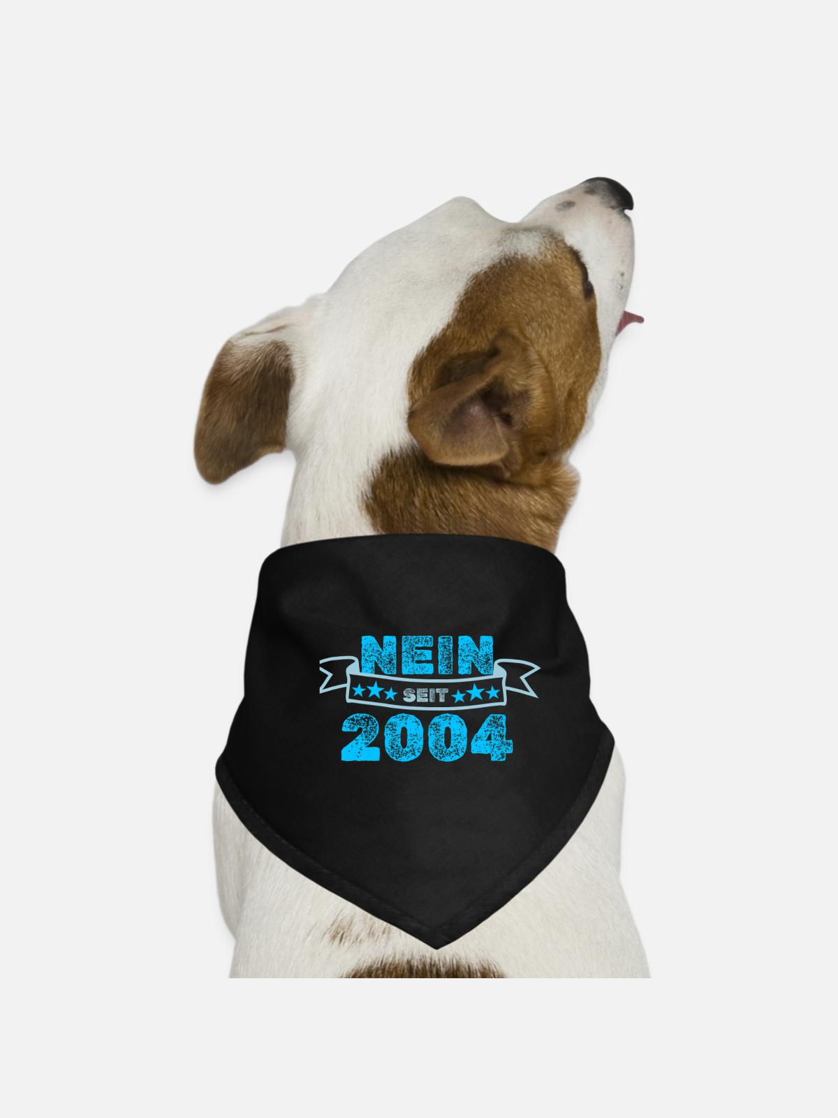 Never 2004 - Dog Bandana - black - Front