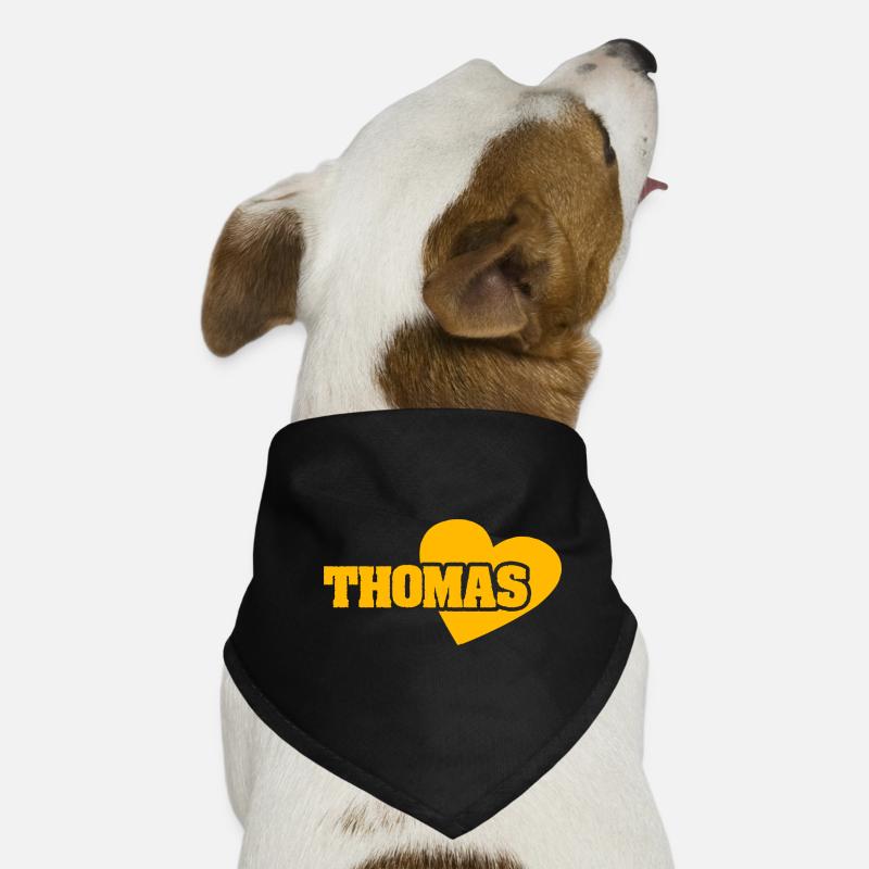 Thomas en tant qu’or Bandana pour chien