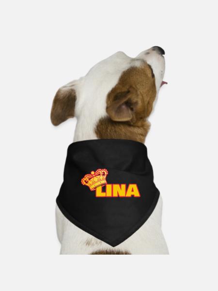 Lina - Bandana pour chien - noir - Devant