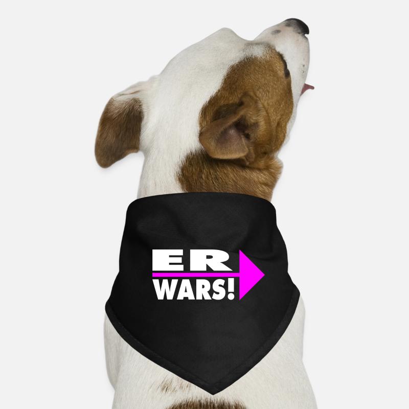 Er wars! Partner- oder Partyshirt Hunde-Bandana