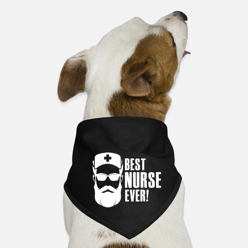 Best Nurse Ever - Krankenschwester Pfleger Notarzt Dog Bandana