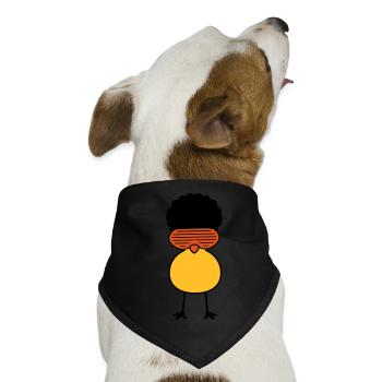 Funky Chick - Hunde-Bandana - Schwarz - Vorne