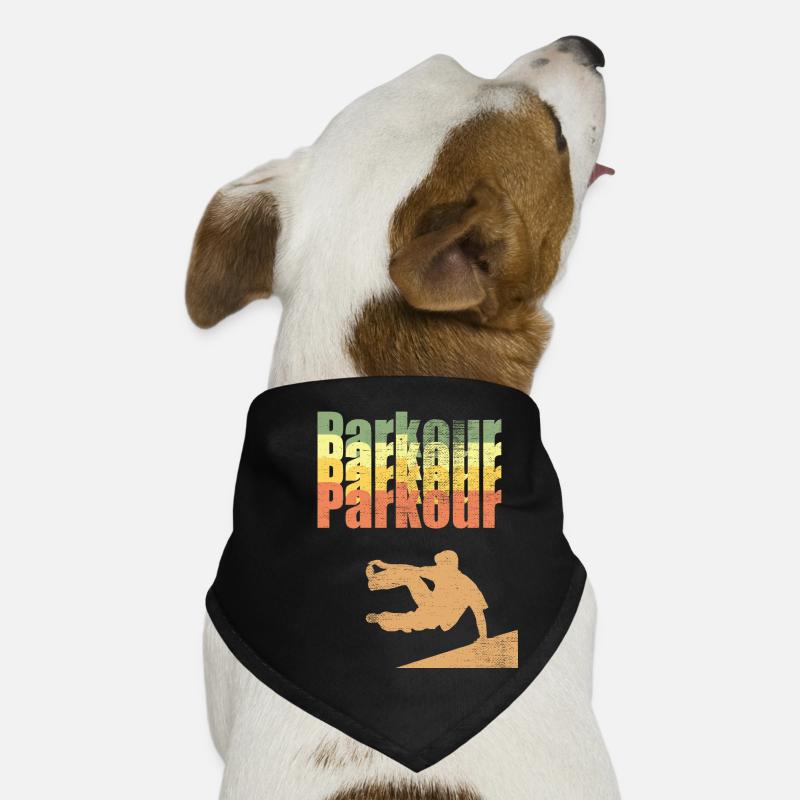 Parkour Bandana pour chien