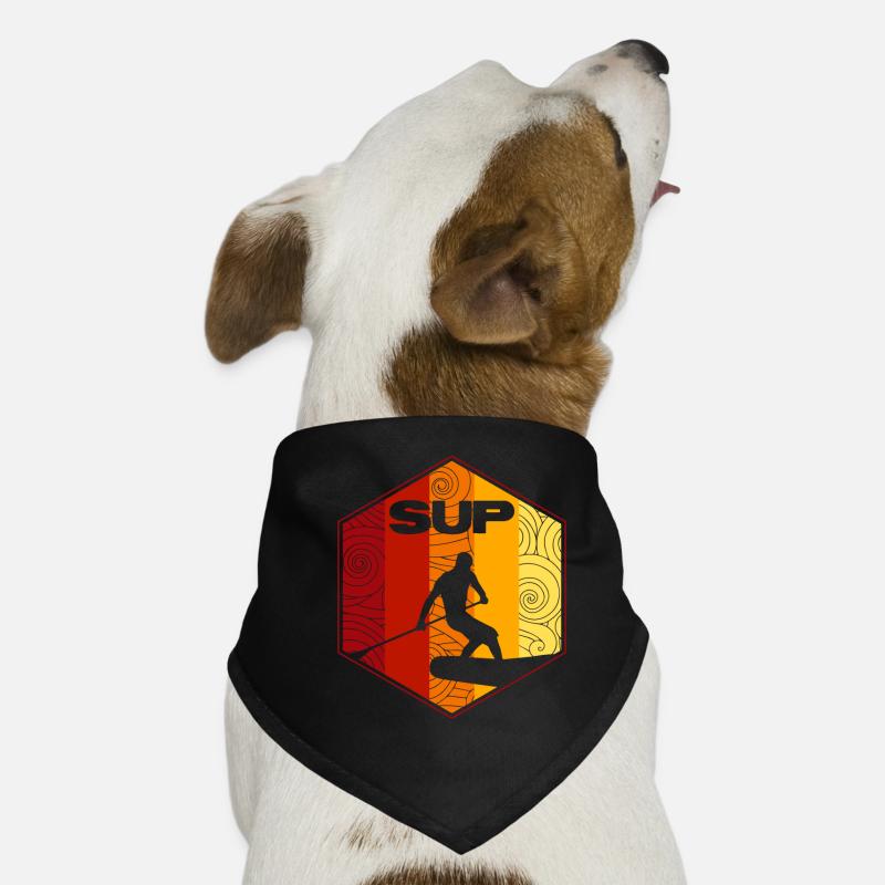 SUP Surf - Hunde-Bandana - Schwarz