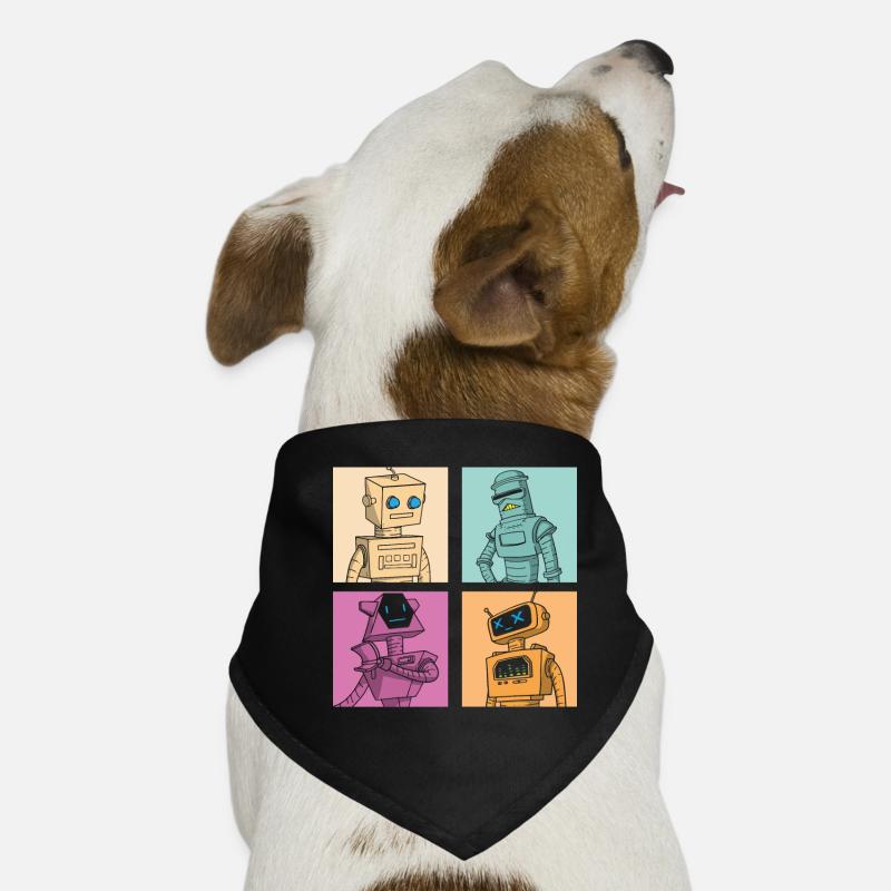 Roboter Robot Hunde-Bandana