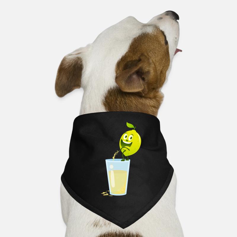 citron Bandana pour chien