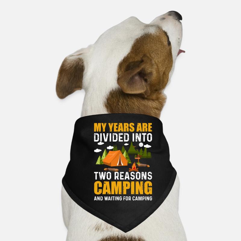 Camping Dog Bandana