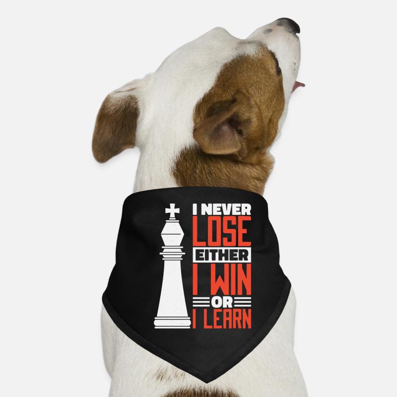 Chess chessboard chess set up gift Dog Bandana