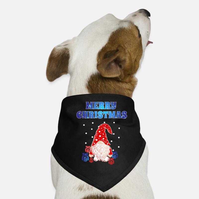 Christmas Gnome Dog Bandana