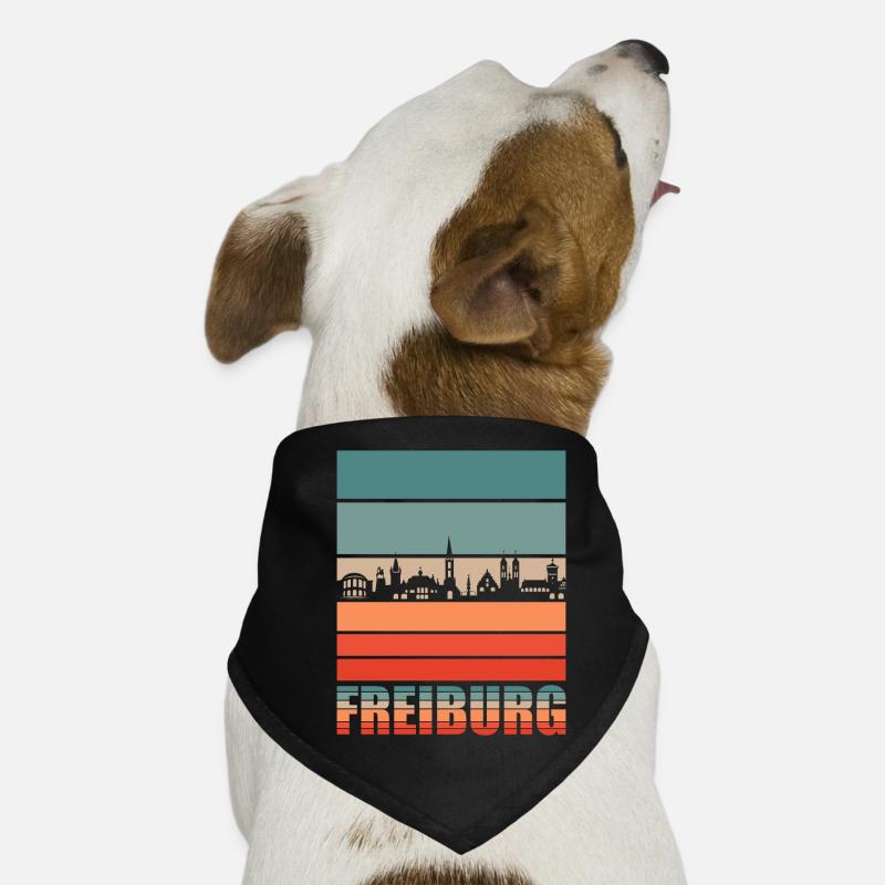 Freiburg | Freiburg Skyline Hunde-Bandana