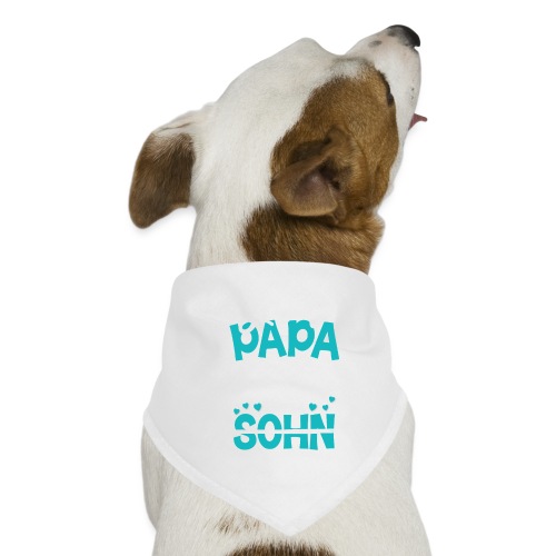 Lieber Papa Sohn - Hunde-Bandana