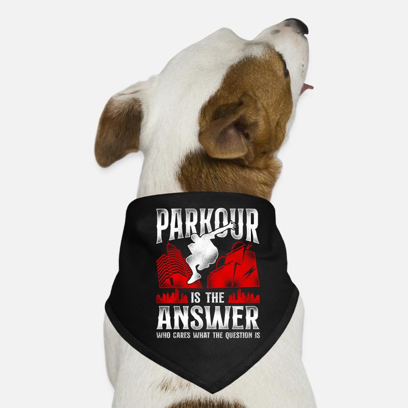 Parkour Free Running Traceur Bandana pour chien