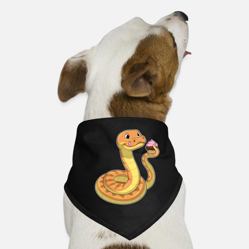 Snake Muffin Dog Bandana