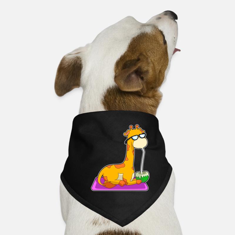 Giraffe Coconut Dog Bandana