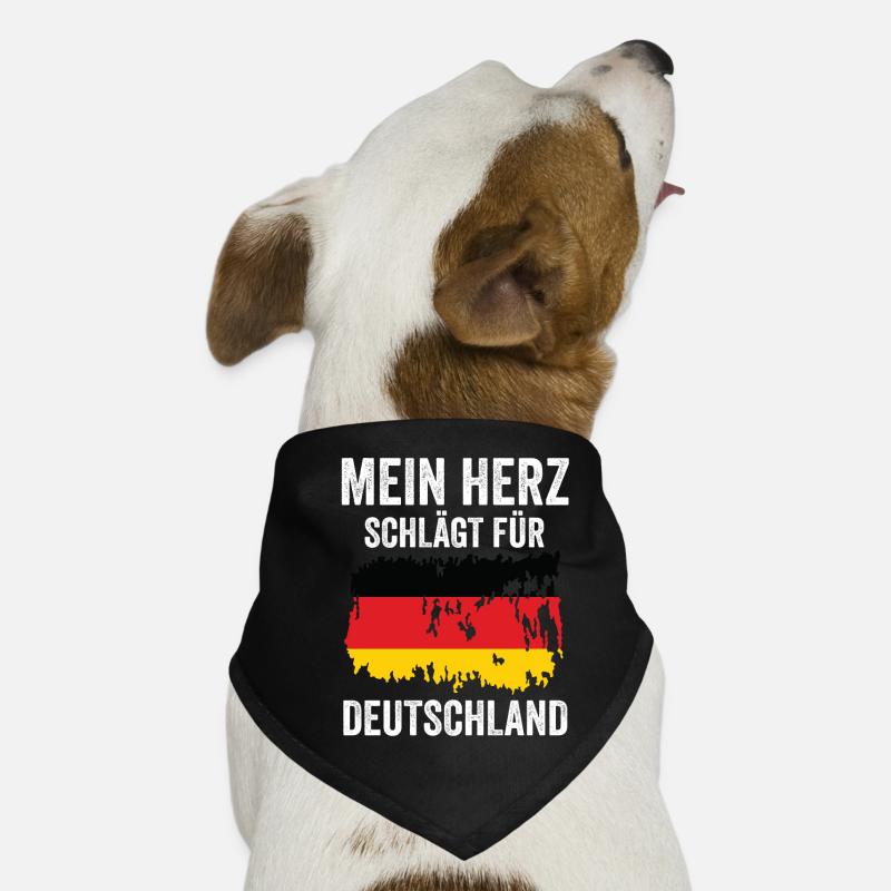 Urlaub Deutscher Deutschland Hunde-Bandana
