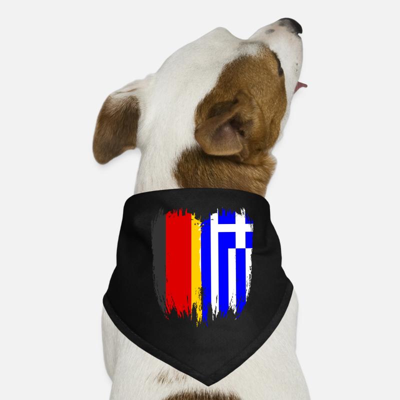 Allemagne Drapeau Grèce Bandana pour chien