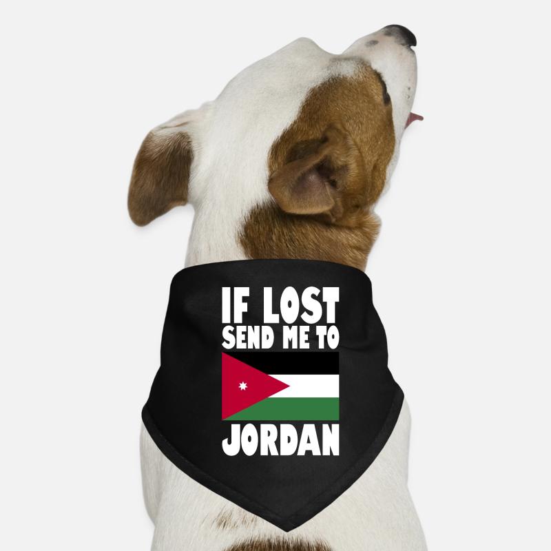 Drapeau de Jordanie Bandana pour chien