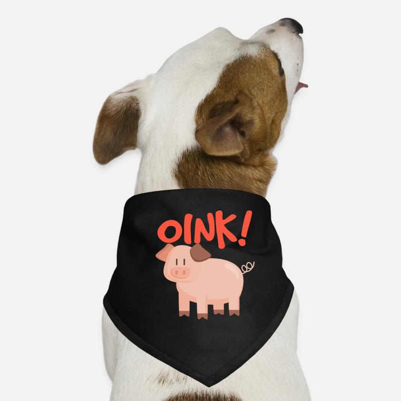 Cochon Oink Bandana pour chien