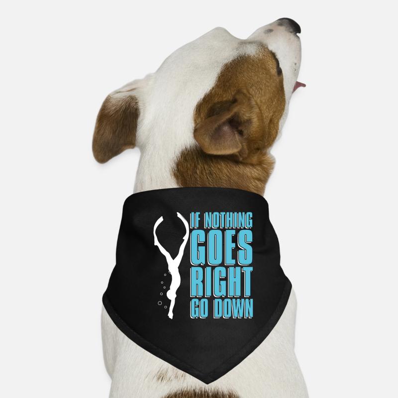 Apnée de plongée Apnée Cadeau d’apnée Bandana pour chien