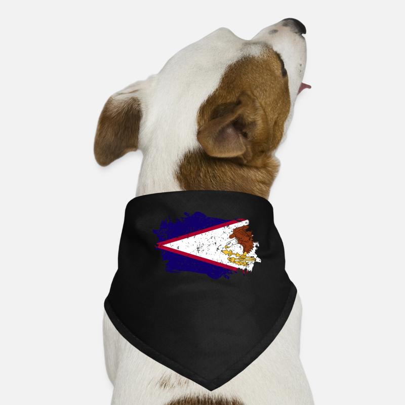 American Samoa Flag Dog Bandana