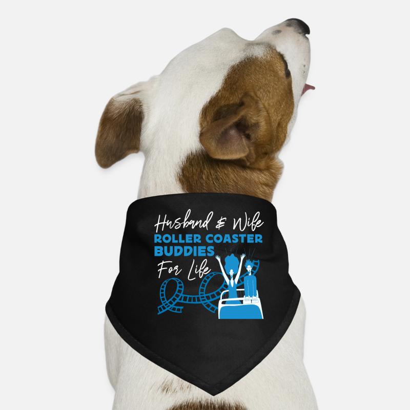 Roller Coaster Marriage Wedding Hunde-Bandana