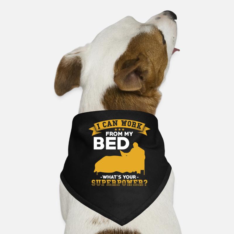 Home Office Saying Dog Bandana