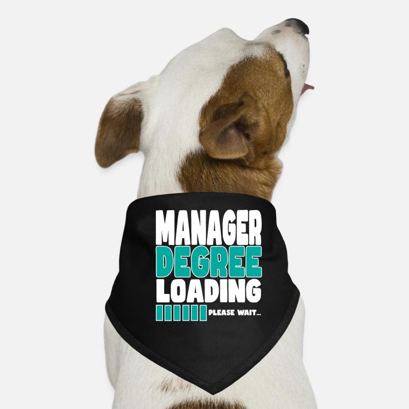 Manager lädt Ausbildung Hunde-Bandana