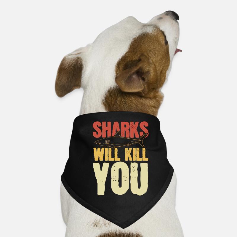 Les requins vous tueront Bandana pour chien