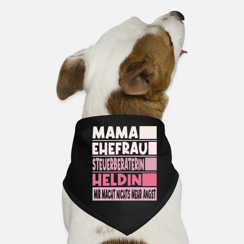 Steuerberaterin Mama Ehefrau Heldin Hunde-Bandana