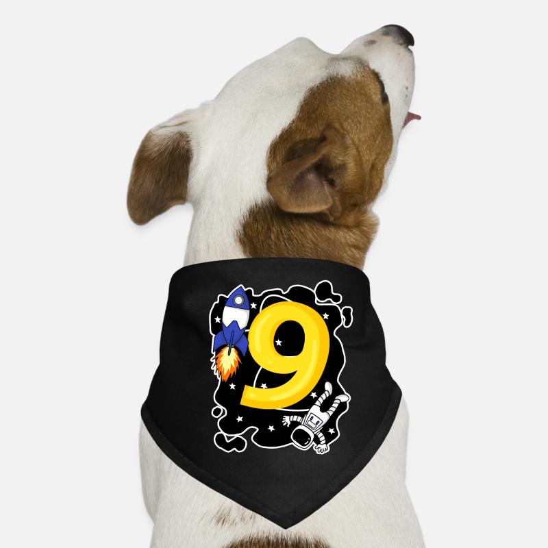 Boy 9 years old - 9th birthday gift Dog Bandana