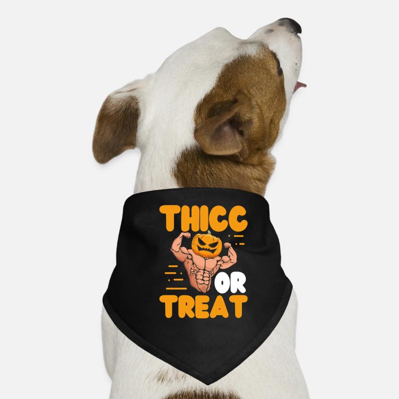 Halloween thicc Hunde-Bandana